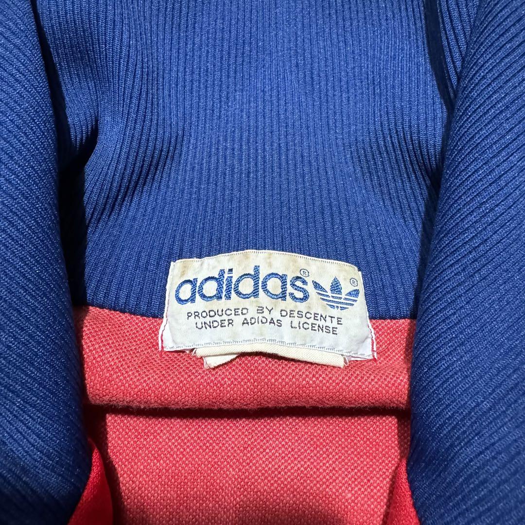 n　80s vintage adidas トラックジャケット　デサント製