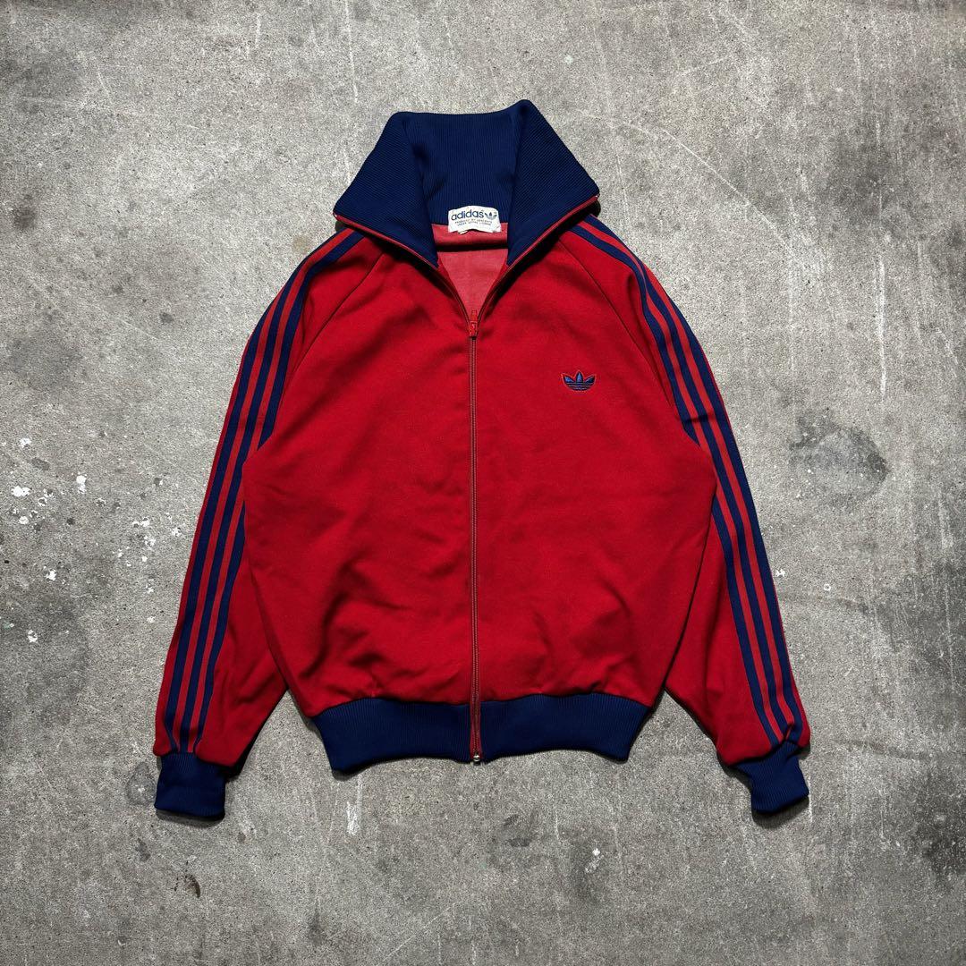 n　80s vintage adidas トラックジャケット　デサント製