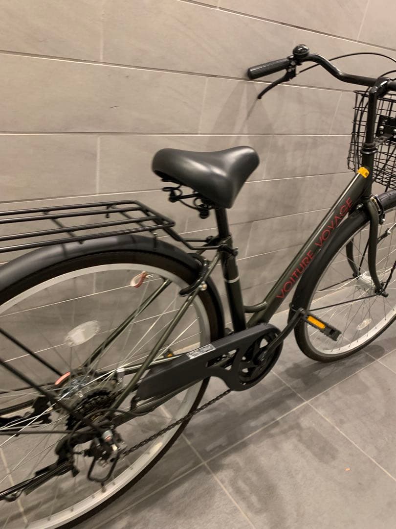 【東京近郊受渡し希望】26インチ自転車　LEDオートライト 6段変速 ほぼ未使用 東京近郊受渡し希望】26インチ自転車 LEDオートライト 6段変速 ほぼ未