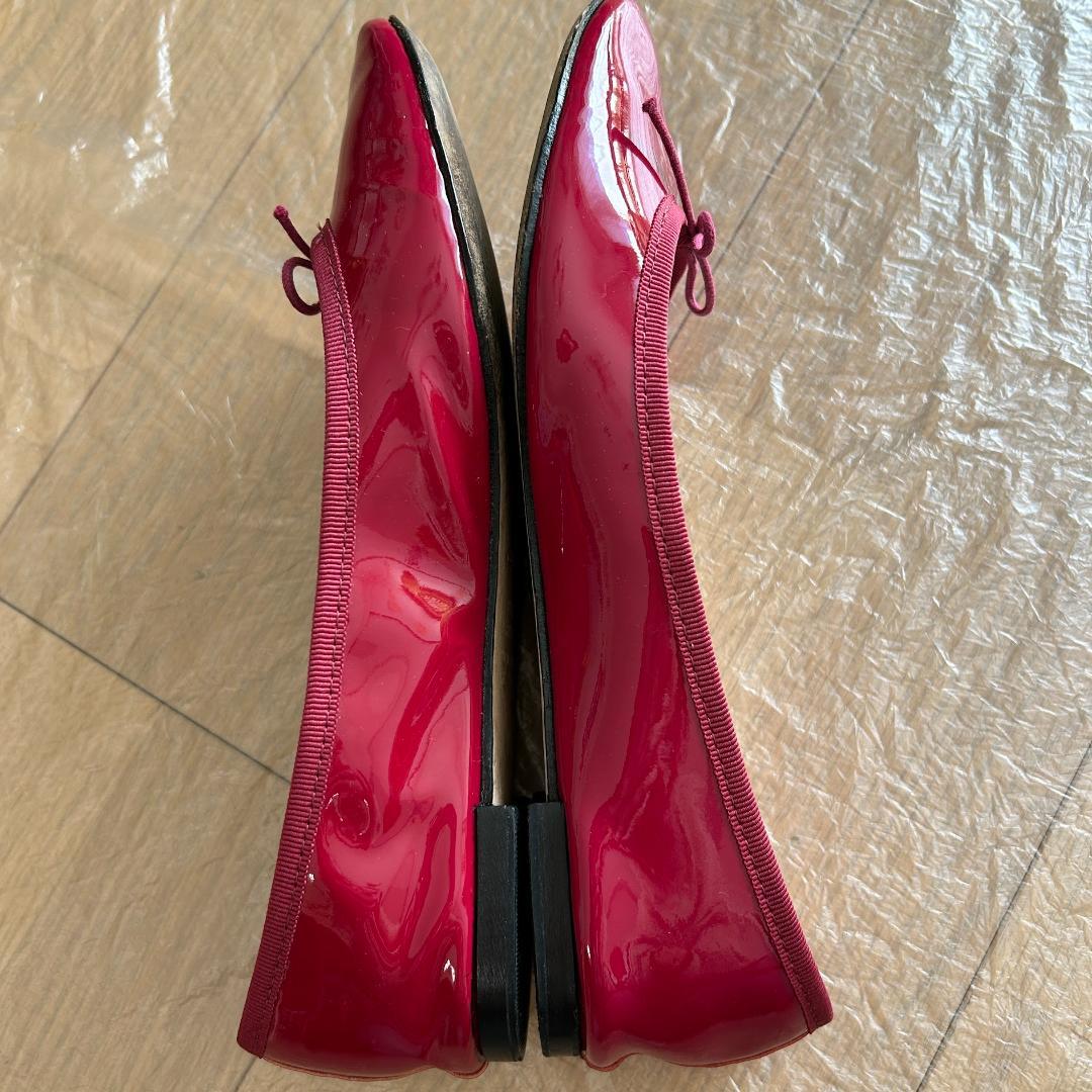 Repetto レペット 39 バレエシューズ サンドリオン ローズレッド