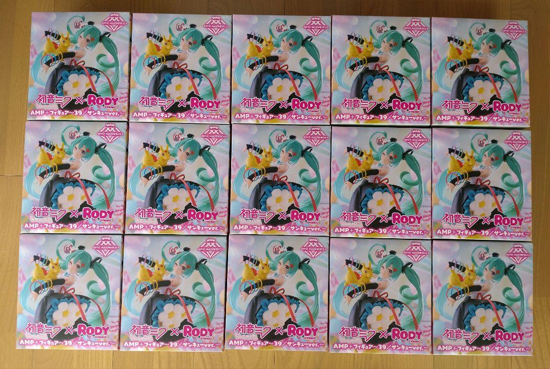 初音ミク RODY AMP＋フィギュア 39ver 15個