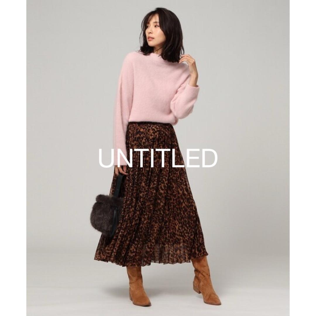 UNTITLED 定価2万　アンタイトル　ボトルネック　ラクーンウールニット