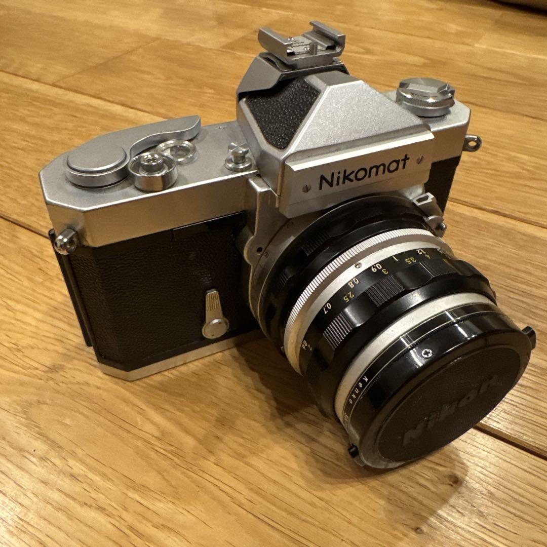 Nikomat フィルム一眼レフカメラ Nikkorレンズ付き