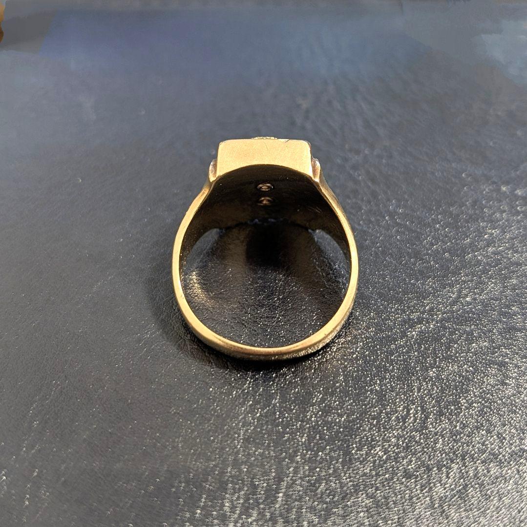 US K10 ゴールド カレッジリング 22号 クラスリング 1961年