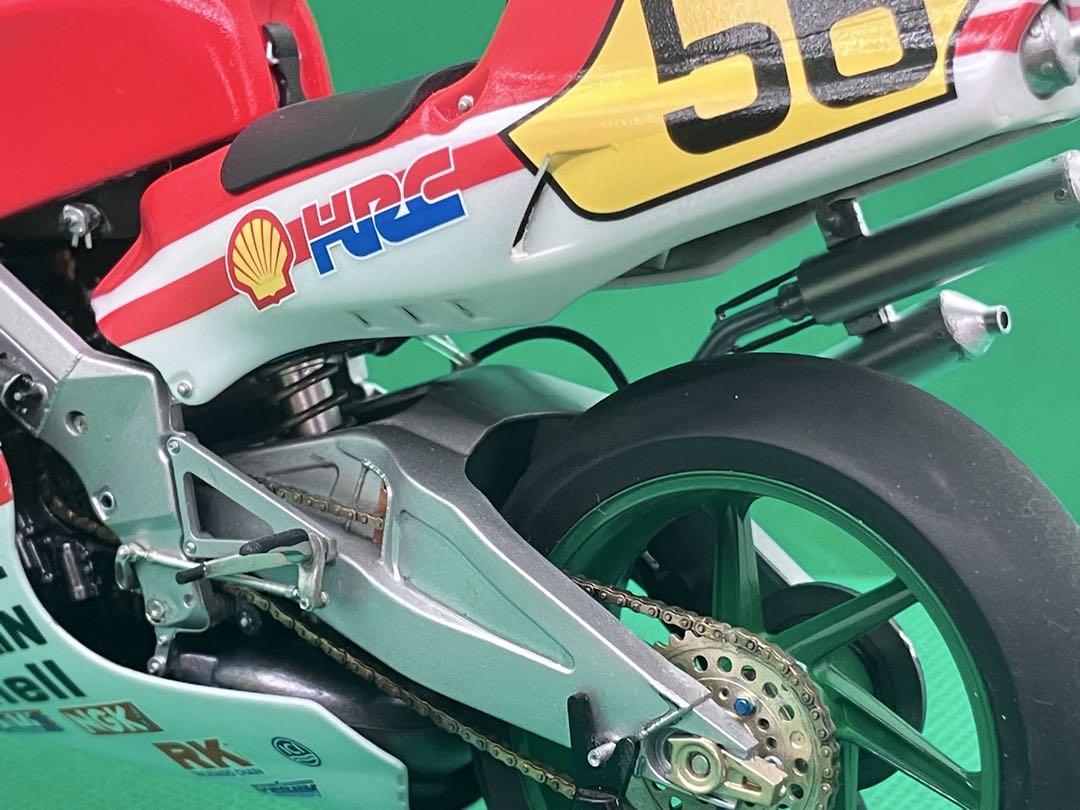 ハセガワ 1/12 「バリバリ伝説」Honda NSR500 プラモデル完成品