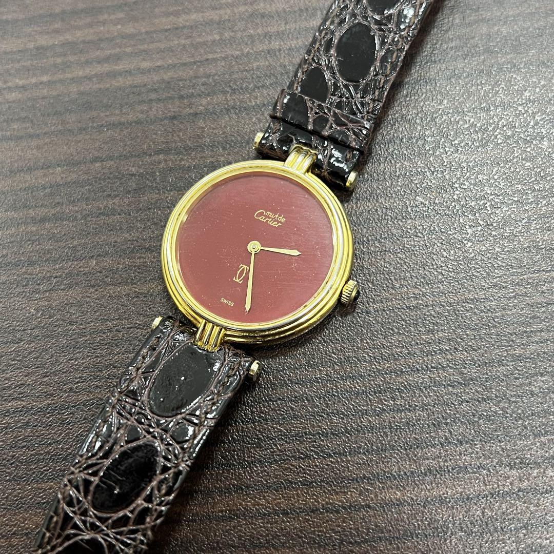 Cartier カルティエ マストヴァンドーム ヴェルメイユ SV925 不動