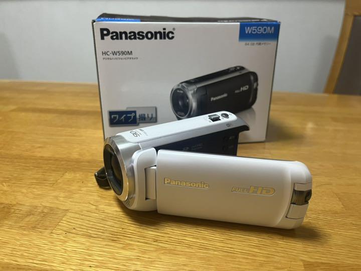 Panasonic HC-W590M-W パナソニック 家電・スマホ・カメラ ビデオ