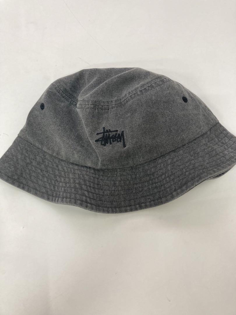 Stussy グレー バケットハット Stussy グレー バケットハット - メルカリ