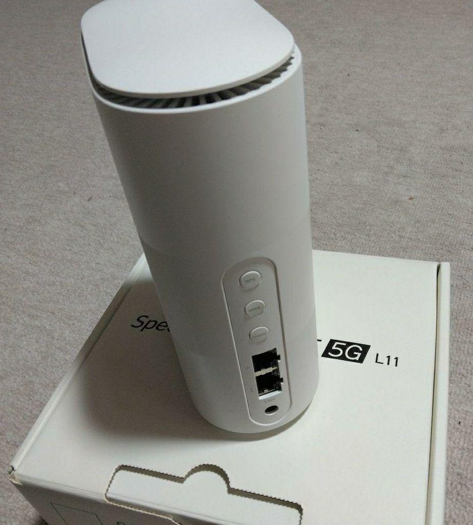 Speed Wi-Fi HOME 5G L11 ホワイト