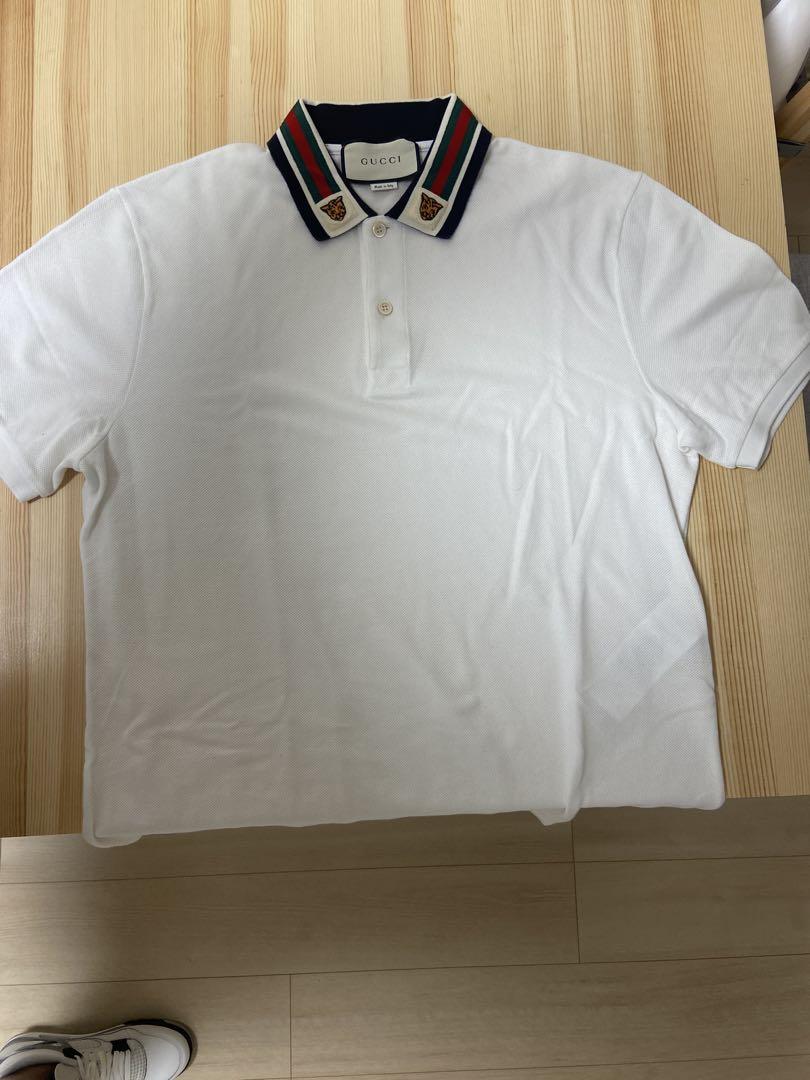 GUCCI ホワイト ポロシャツ XL