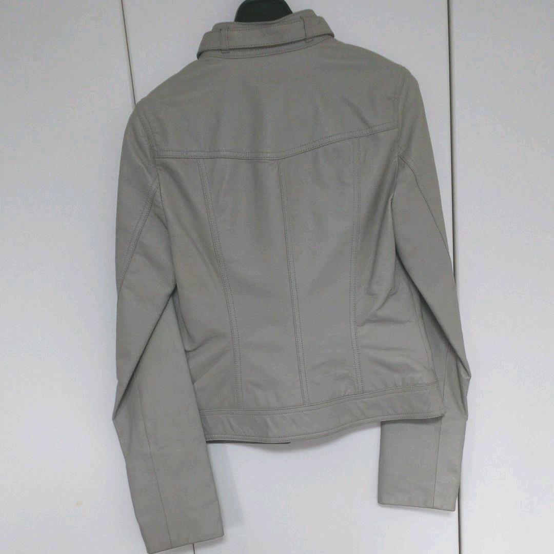 レザージャケット 美品 gphCb-m83841663964 グレージュ 超激安低価