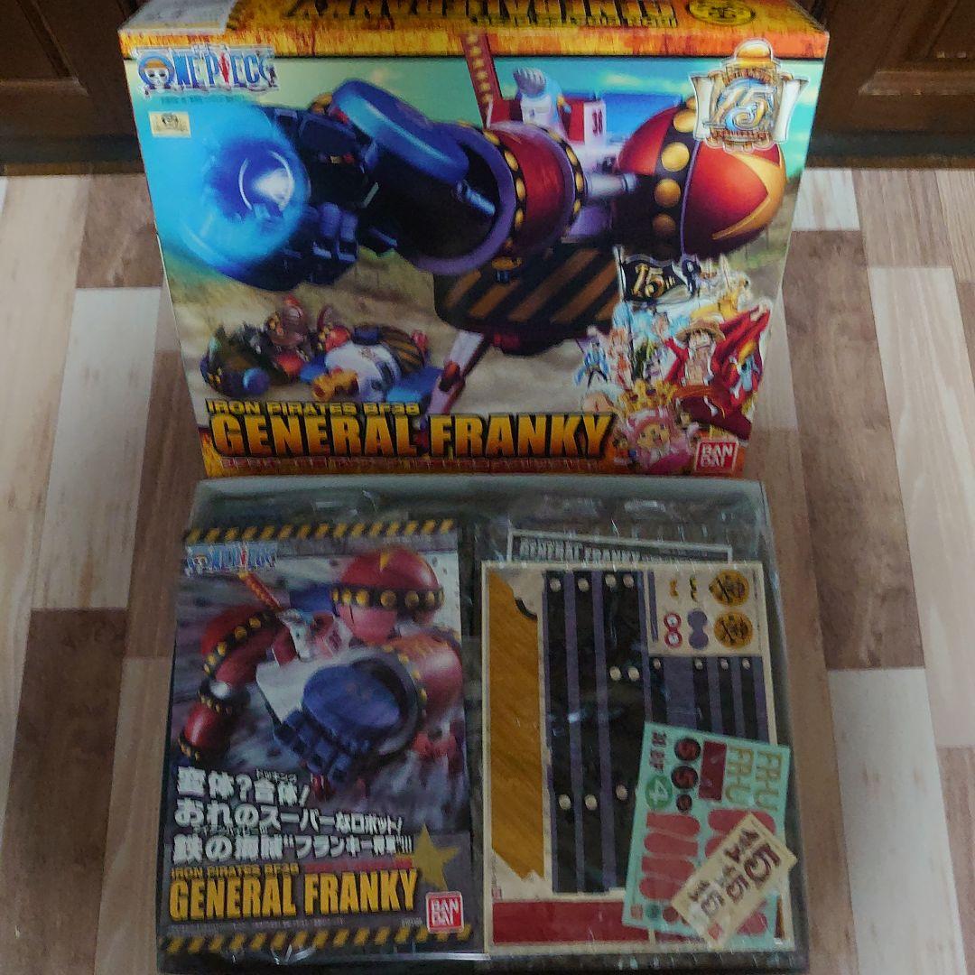 ONE PIECE GENERAL FRANKY プラモデル メタリック Ver