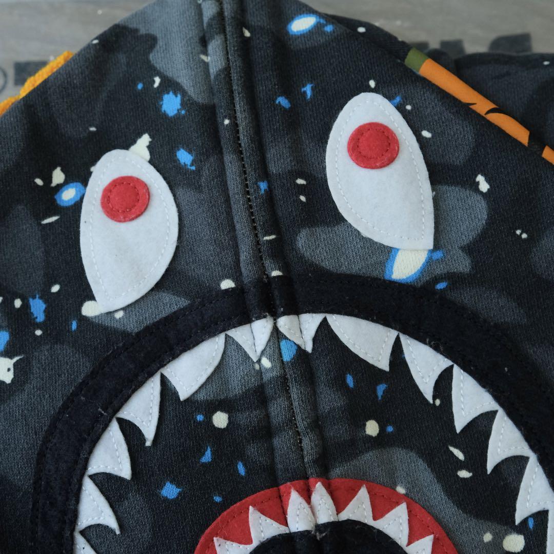 ★蓄光★ Space camo シャーク パーカー　XL SIZE