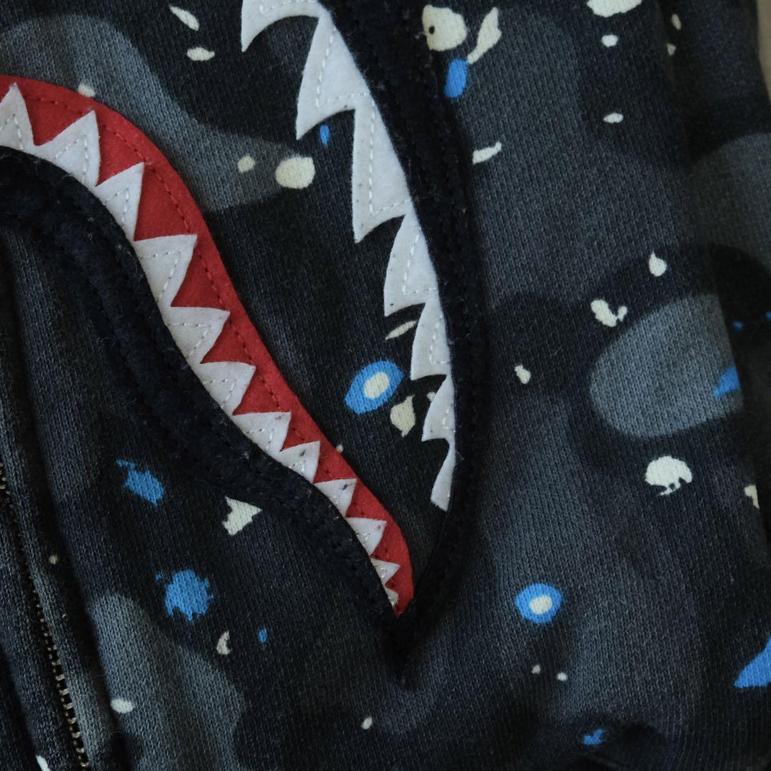 ★蓄光★ Space camo シャーク パーカー　XL SIZE