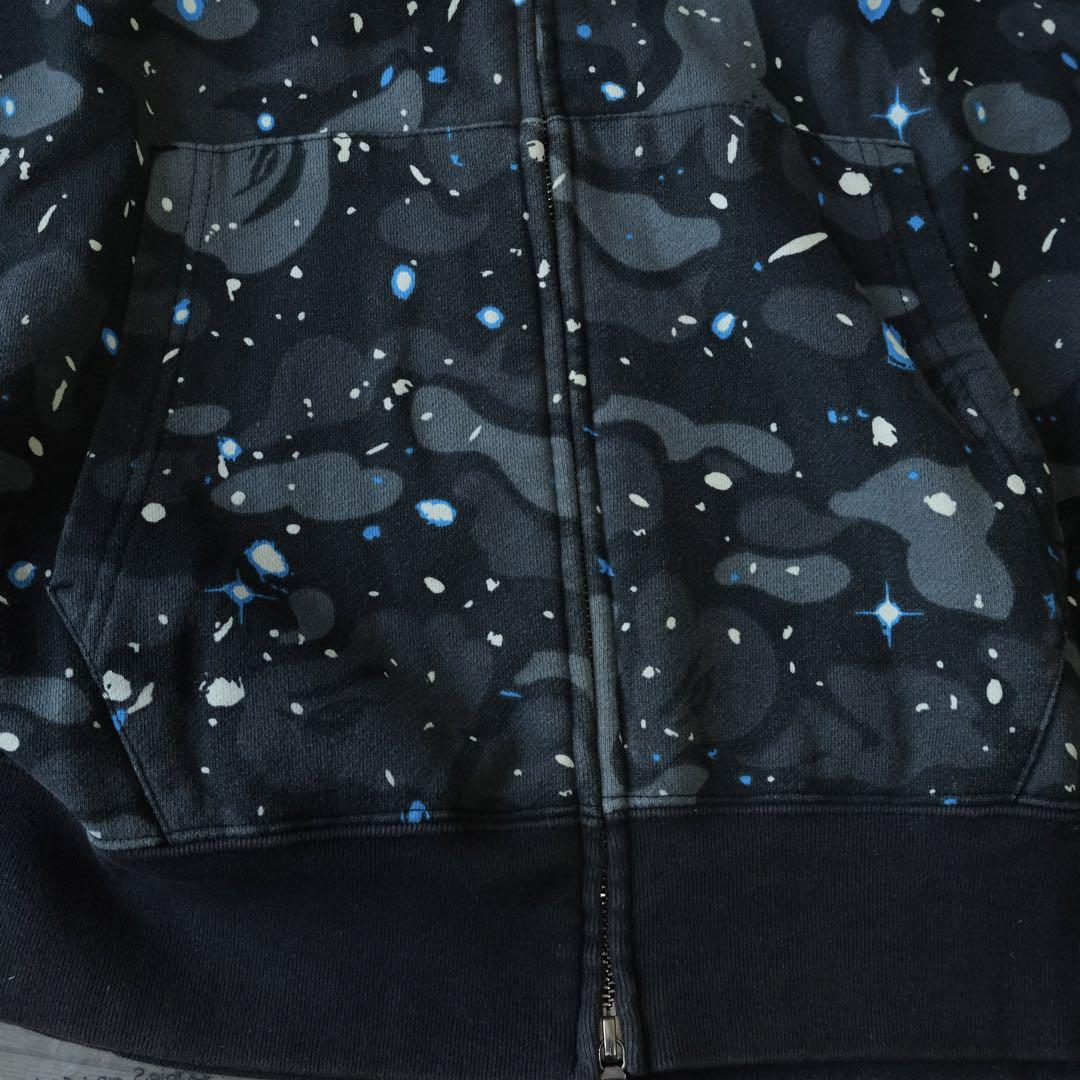 ★蓄光★ Space camo シャーク パーカー　XL SIZE