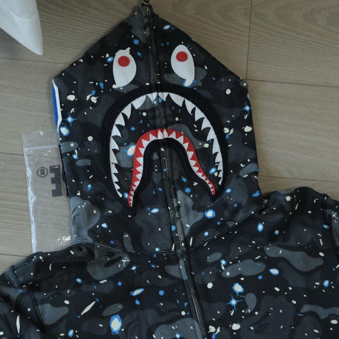 ★蓄光★ Space camo シャーク パーカー　XL SIZE