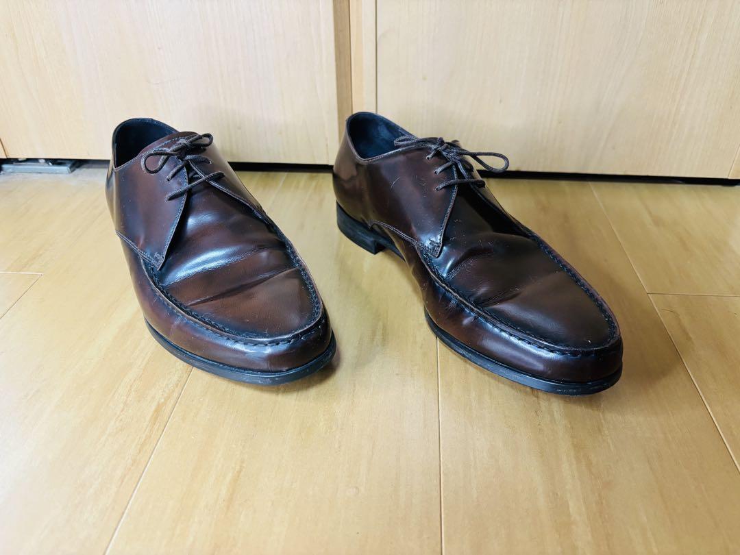 Giorgio Armani ブラウンデッキシューズ 正規品