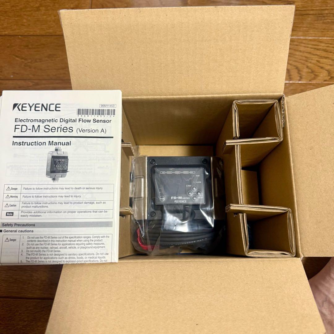 キーエンス FD-M100AY 電 非接液型 電磁式流量センサ KEYENCE HRDEVELOPMENT_JP