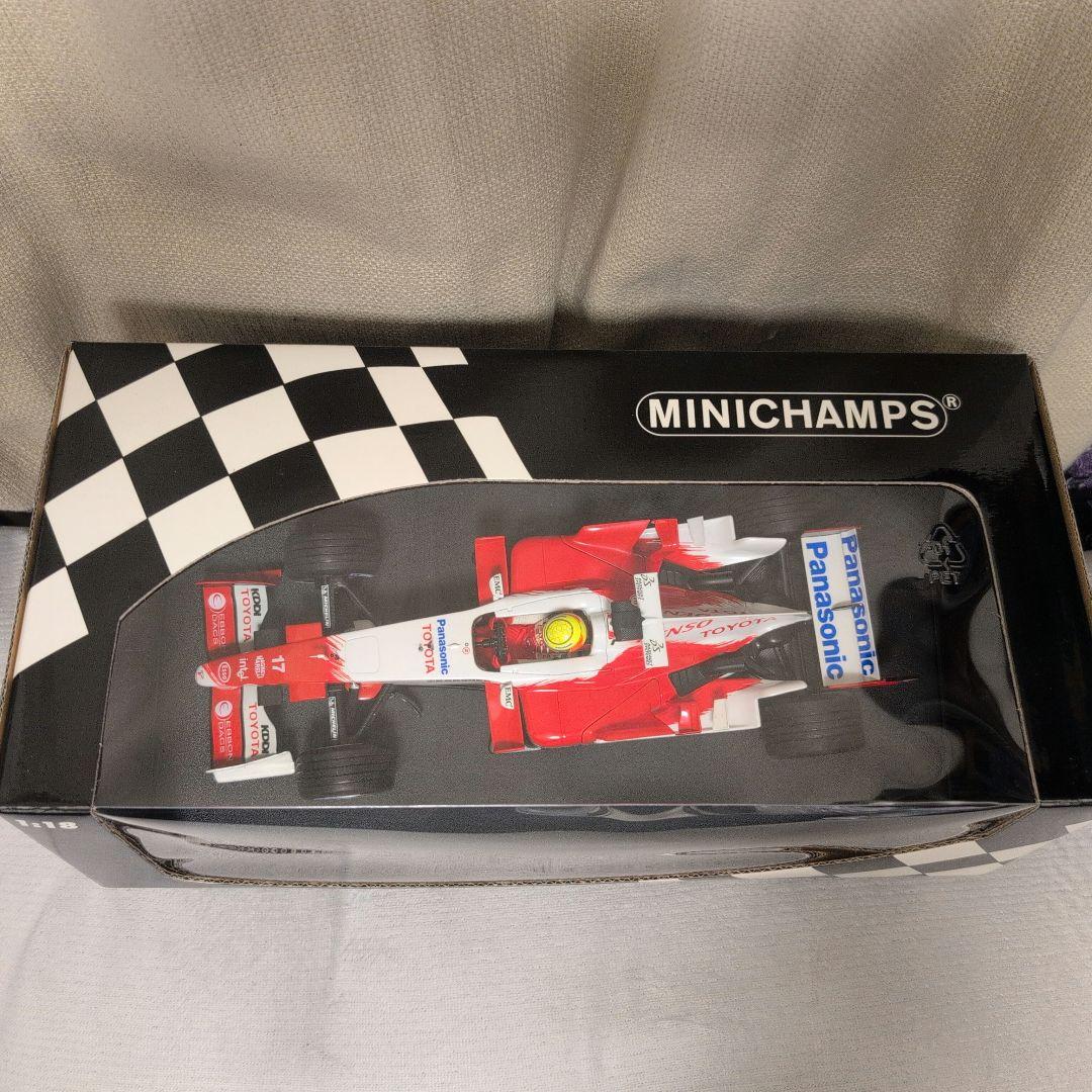 PMA/ミニチャンプス1:18パナソニックトヨタTF105 ラルフ・シューマッハ