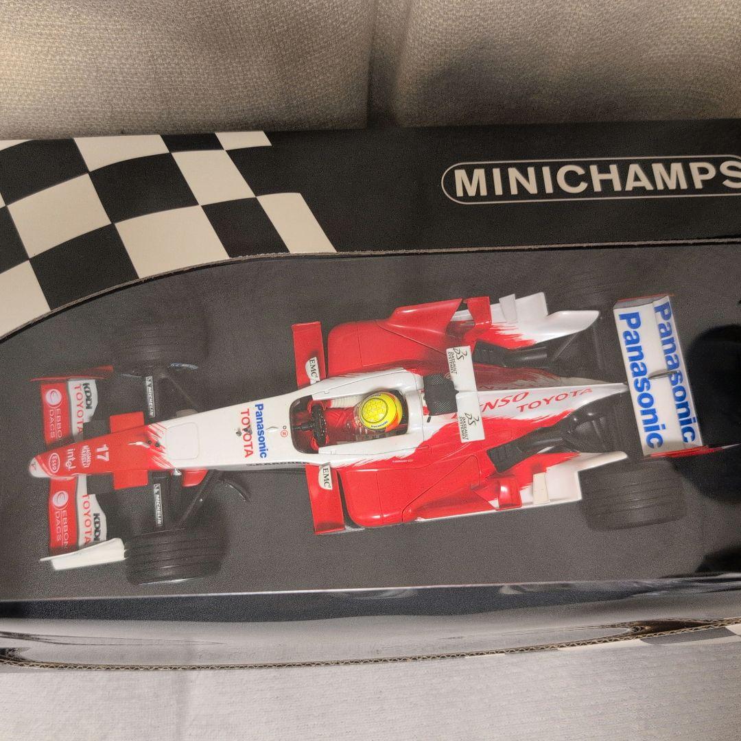 PMA/ミニチャンプス1:18パナソニックトヨタTF105 ラルフ・シューマッハ