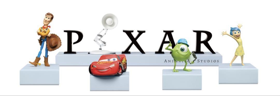 PIXAR ハッピーくじA賞ピクサーキャラクター&ピクサーロゴフィギュアセット