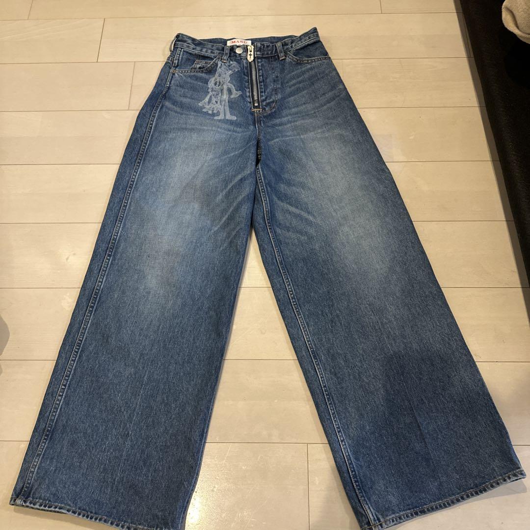 blurhms＞Drill Chambray Motorcycle Jacket メンズ