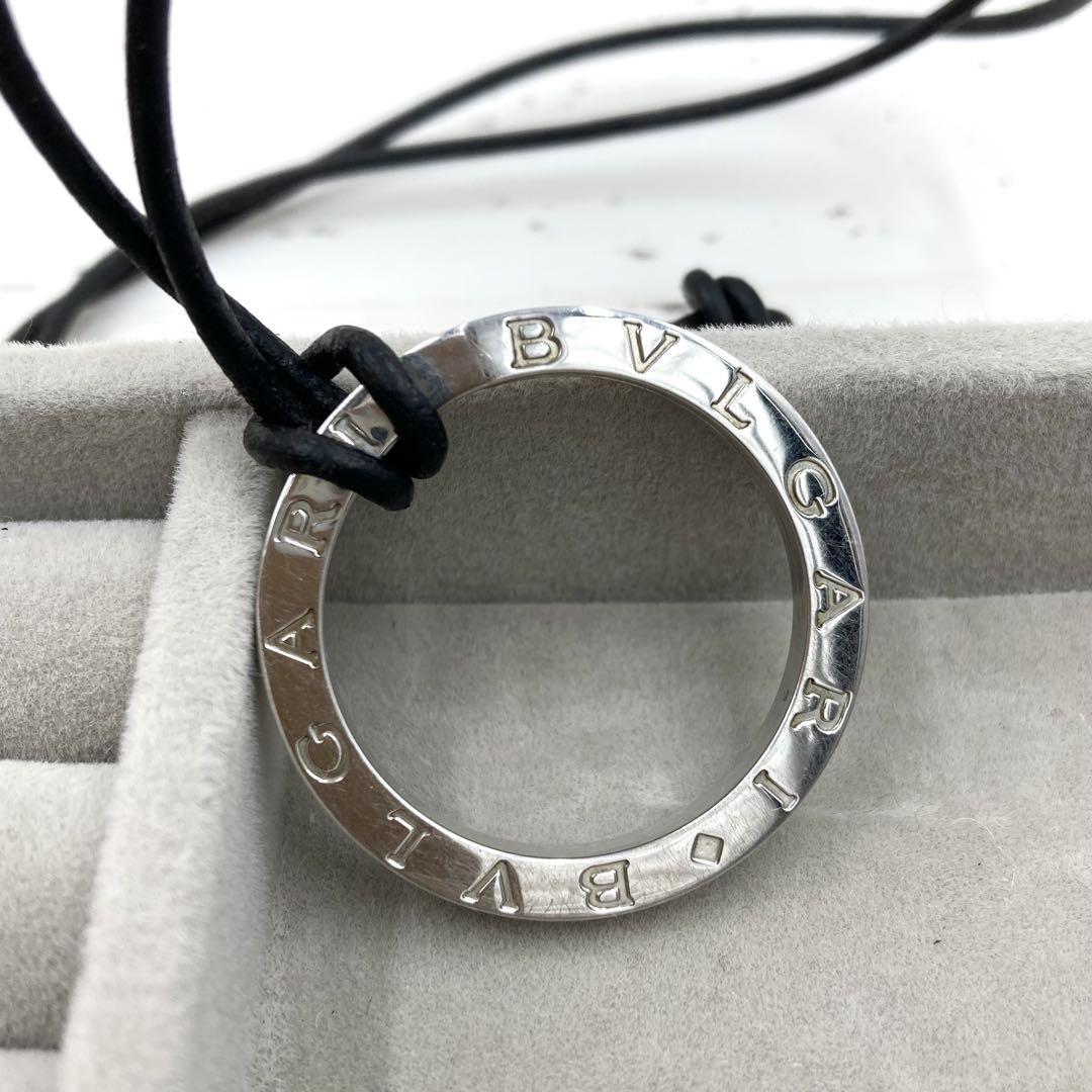 【極美品】BVLGARI ブルガリ ネックレス キーリング ゼロワン ペンダント