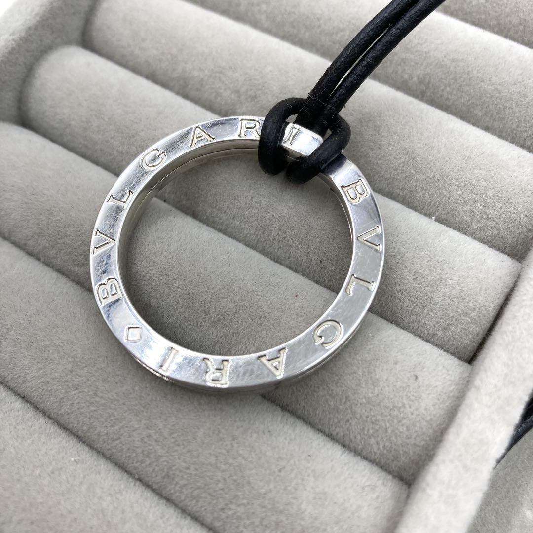 【極美品】BVLGARI ブルガリ ネックレス キーリング ゼロワン ペンダント