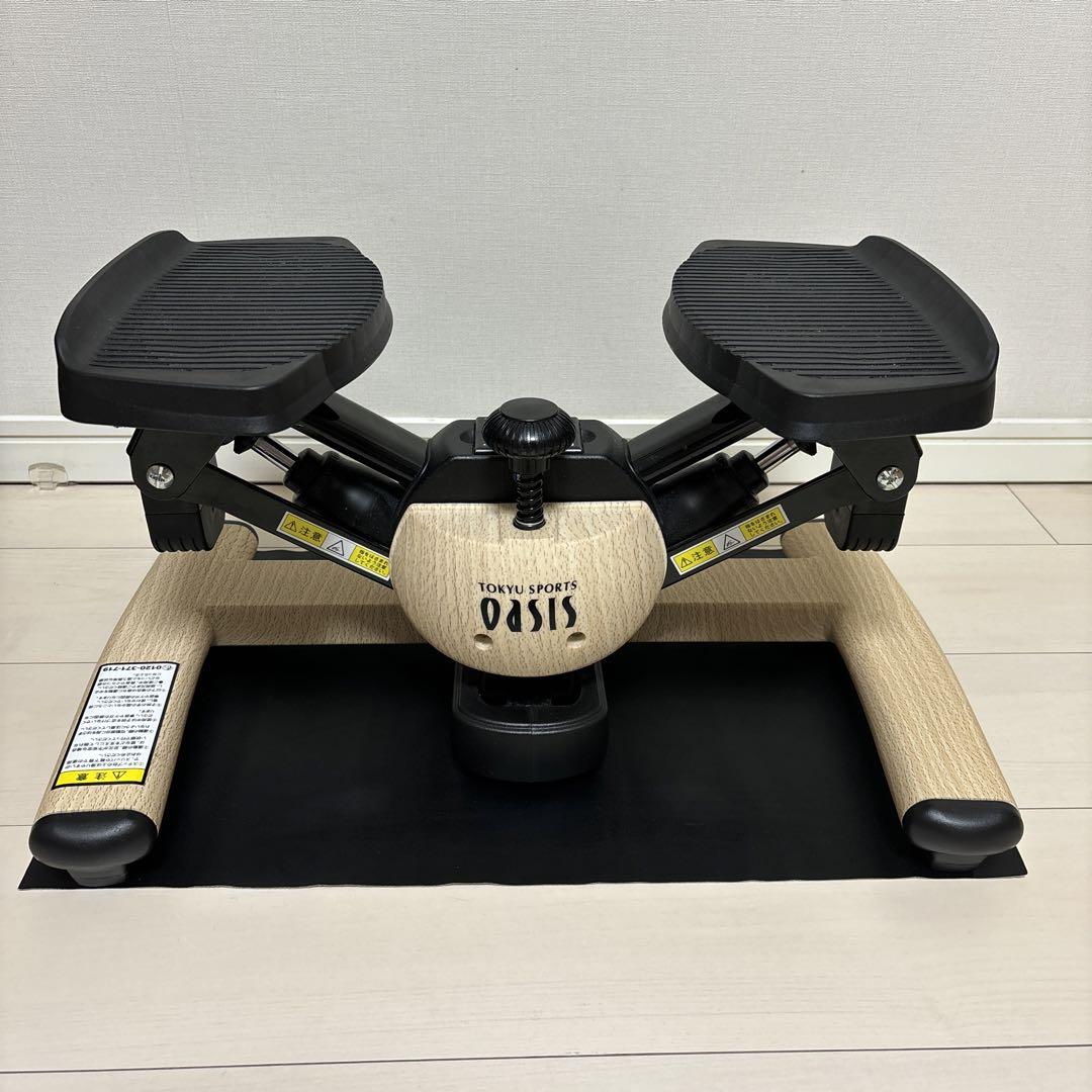 東急スポーツオアシス ツイストエアロステッパー プレミアム SP-600 木目 画像1