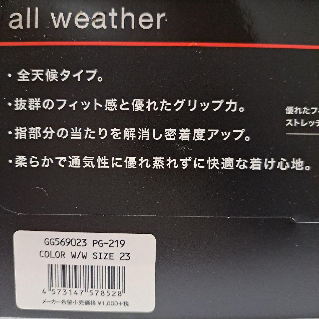 【新品・未使用】プロギア PRGR/グローブ/23cm/４点セット