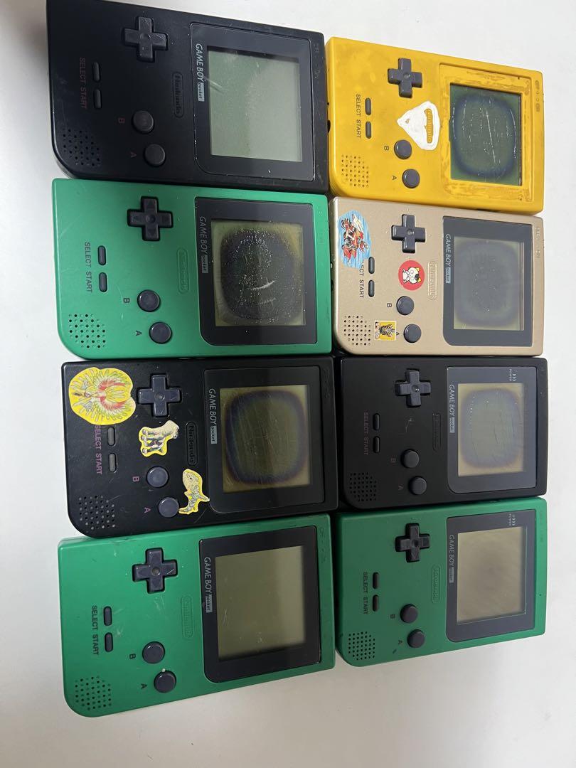 ゲームボーイポケット8台