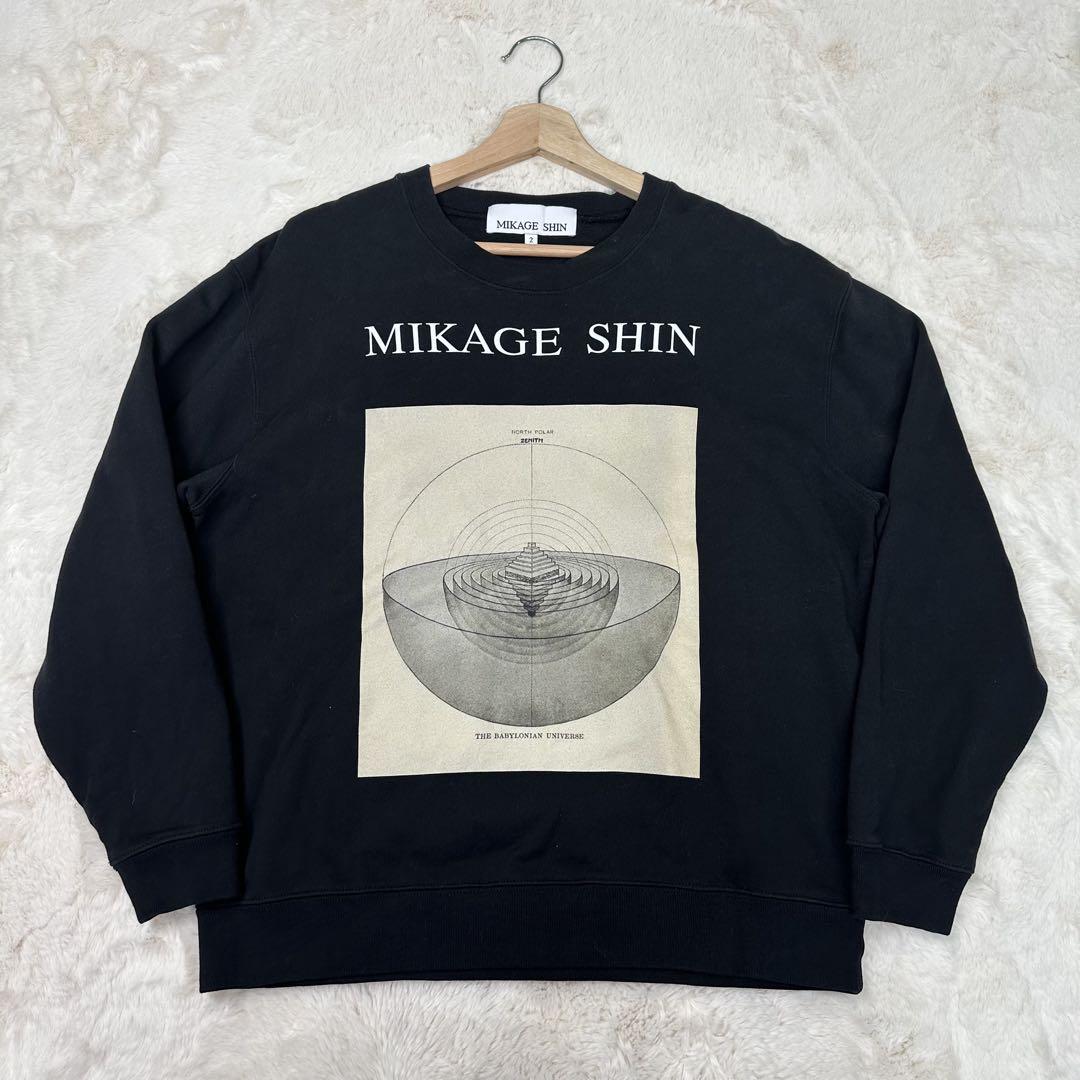 ✨激レア✨MIKAGE SHIN スウェット ブラック 2 ユニセックス