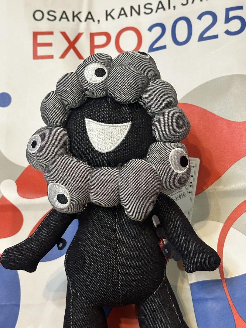 EXPO2025 関西万博EDWIN黒いミャクミャク完売商品/デニムミャク