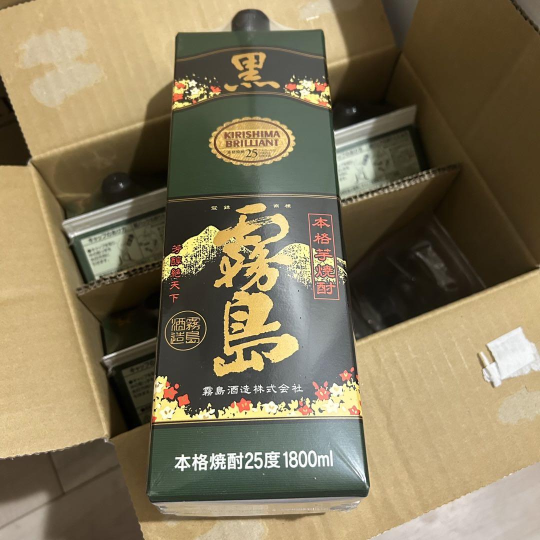 黒霧島パック25度1.8L