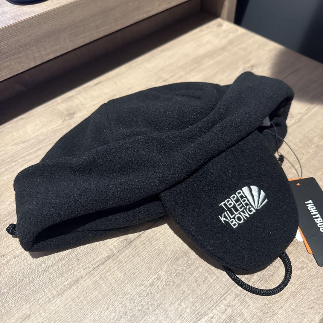 TIGHT BOOTH FLEECE FLIGHT BEANIE TBPR 黒