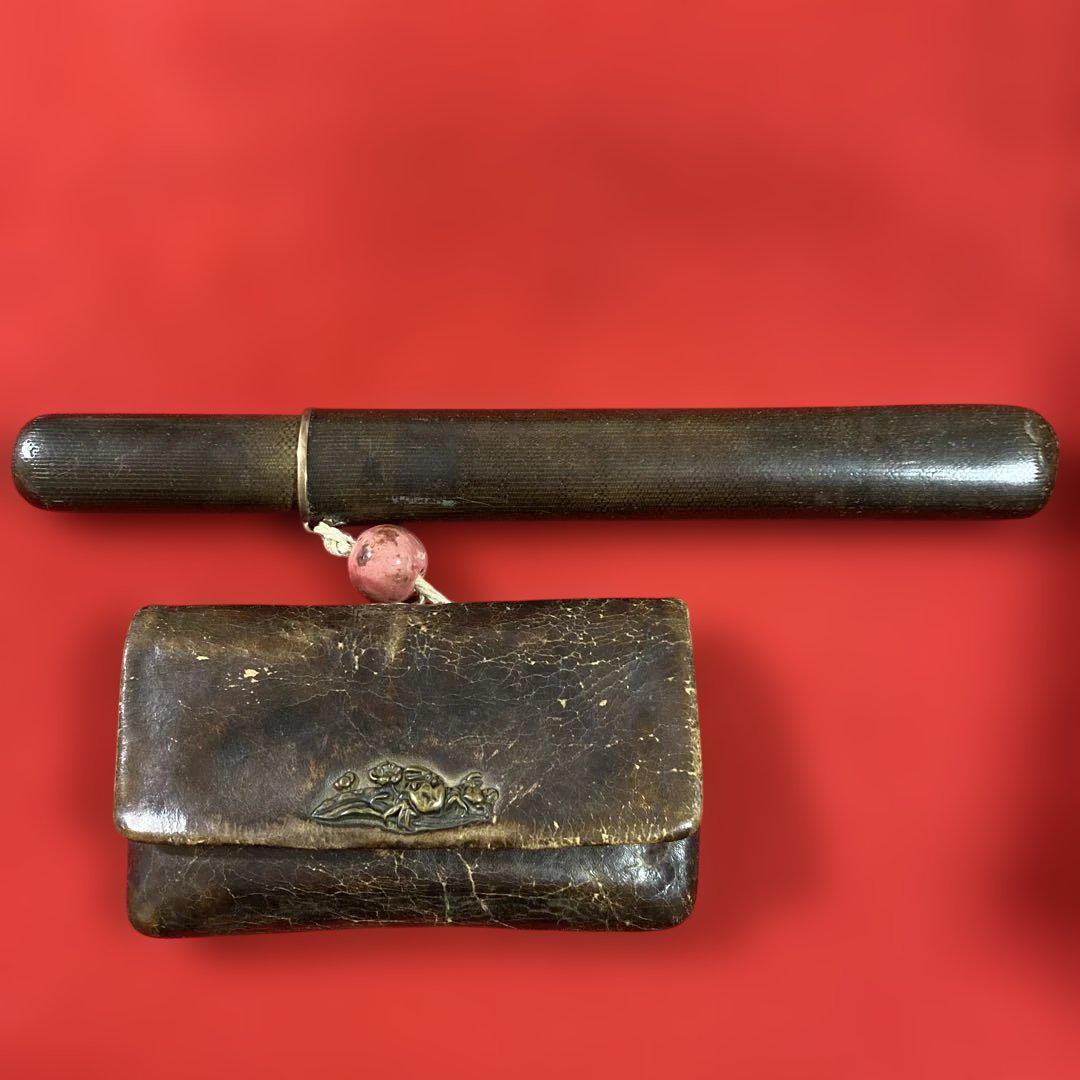 煙草入れ　煙管　キセル　アンティーク　美術品　工芸品　装飾品
