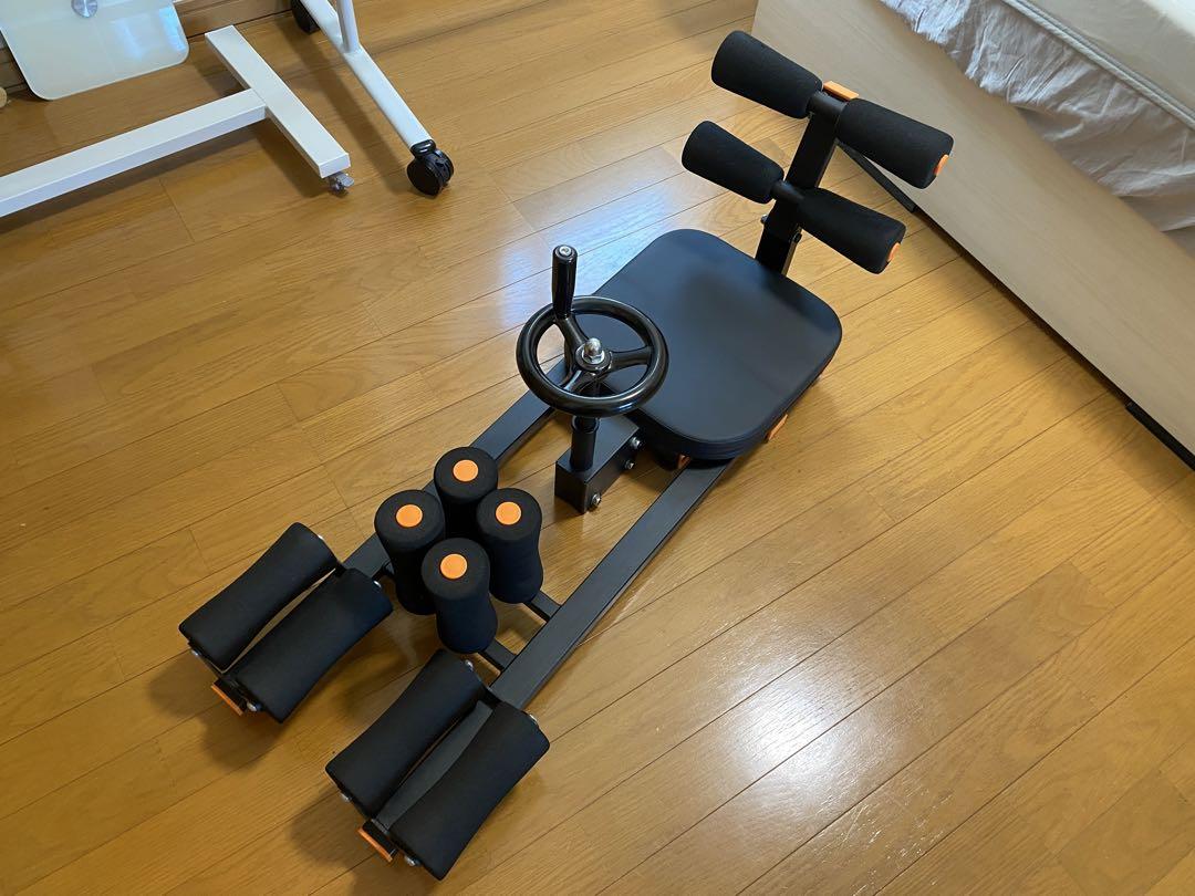 レッグストレッチャー 開脚マシーン 股割り機 健康器具 柔軟体操器具 ブラック