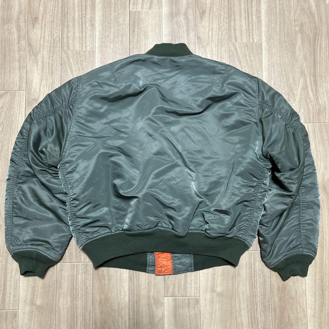 OLD UNIQLO MA-1 フライトジャケット カーキ　j Lサイズ