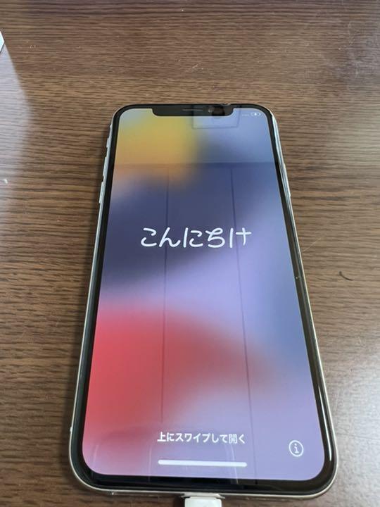 iPhoneX 256GB ホワイト simフリー解除済