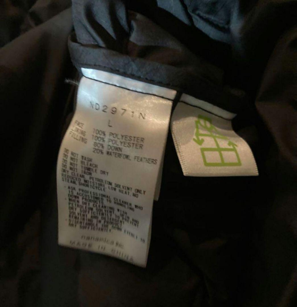 THE NORTH FACE ナナミカ　パープルレーベル　黒ダウンジャケット L