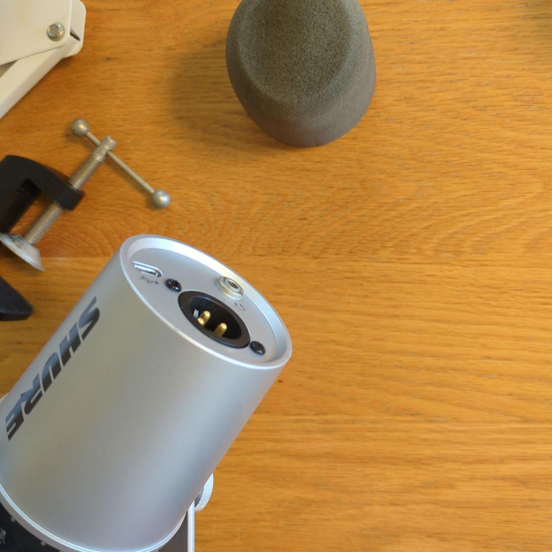 配信機器・PA機器・レコーディング機器 SHURE MV7 PODCAST NICROPHONE
