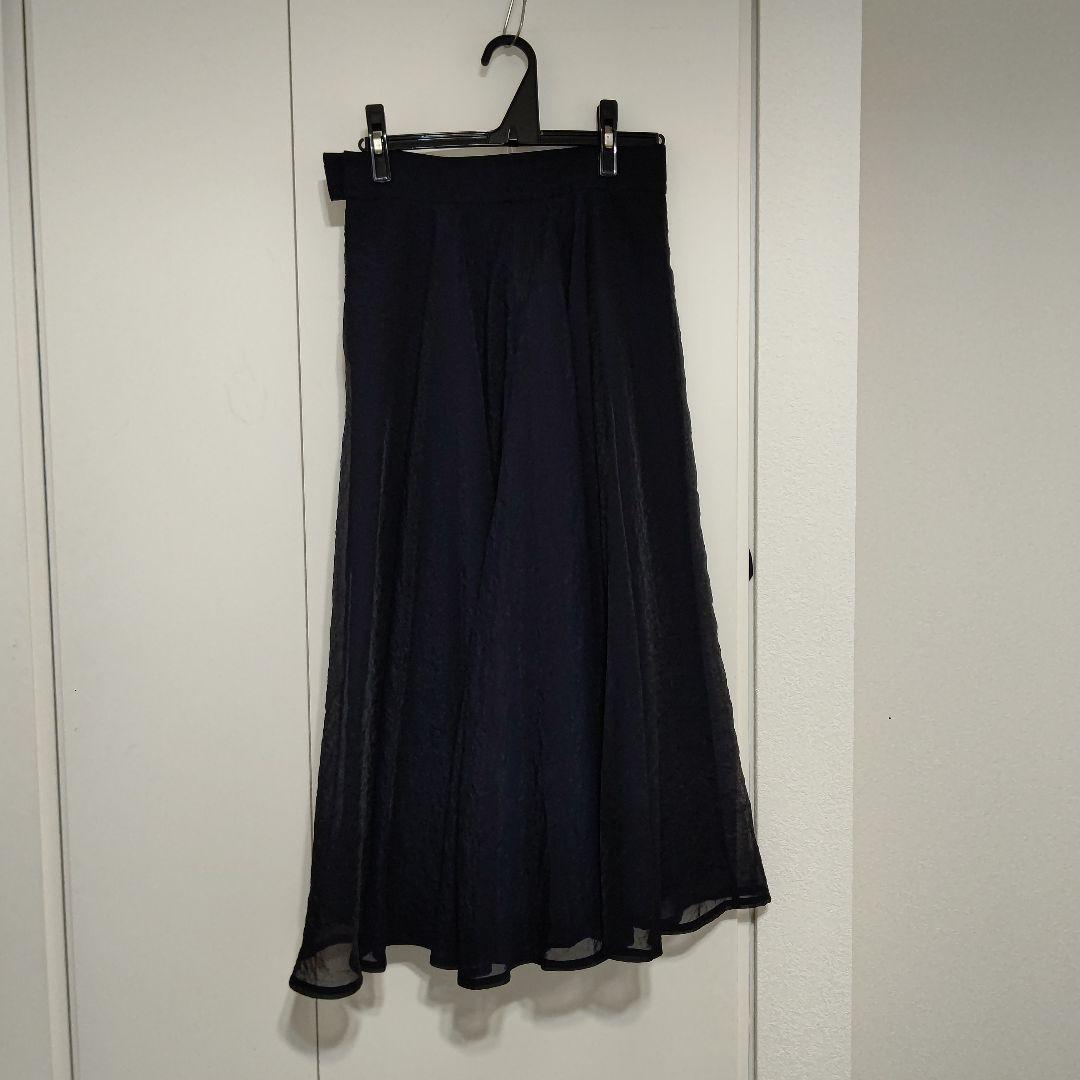 【人気完売品】ロペ シアーサーキュラーフレアスカート