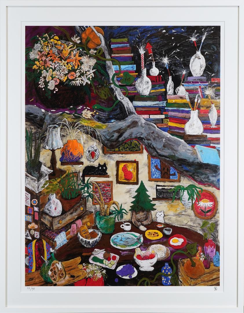 平子 雄一「Gift 01」シルクスクリーン 2021年 KOTARONUKAGA 平子雄一「GIFT」展2021年1月23日(土) 〜4月3日(土