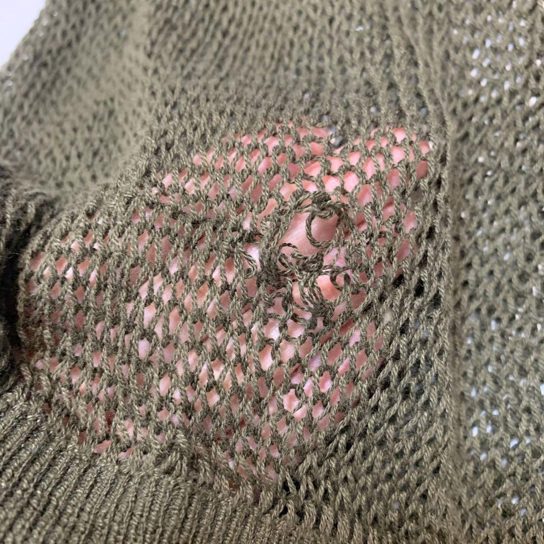 トップス vintage hysteric glamour R.I.P mesh knit