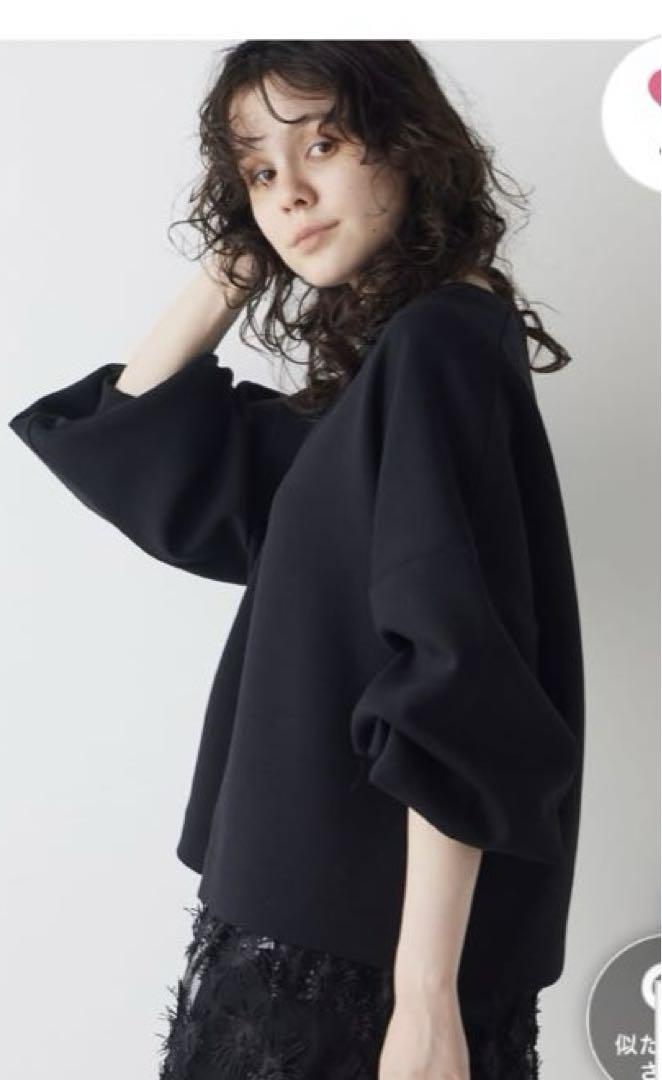 Whim Gazette ウィム ガゼット
クルーネックダンボールプルオーバー