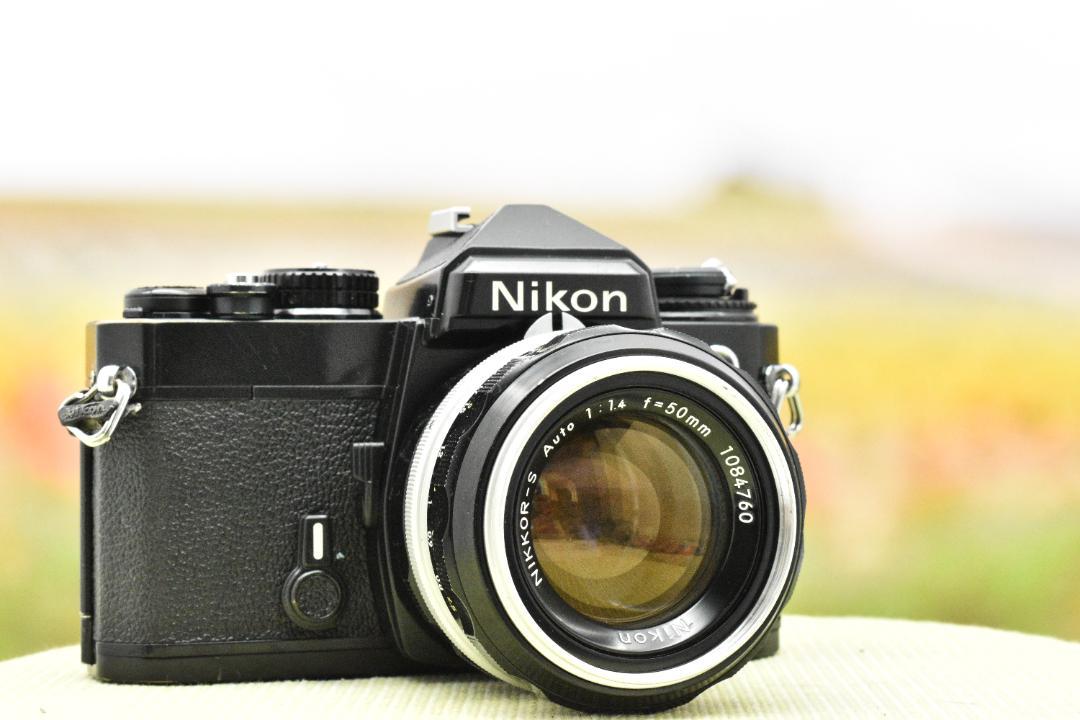 【整備済】ニコン Nikon FE ブラック + 50mm F1.4 非Ai 整備済】ニコン Nikon FE + 50mm F1.4 非Ai 一眼レフ