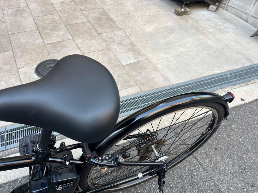 大阪府　パナソニック　電動アシスト自転車 スポーツタイプ 黒