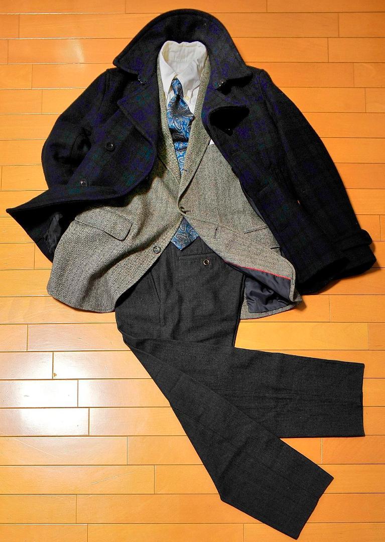 ★大人のダブルジャケットコート　Ｐコートな感じが若さを演出へ　♪