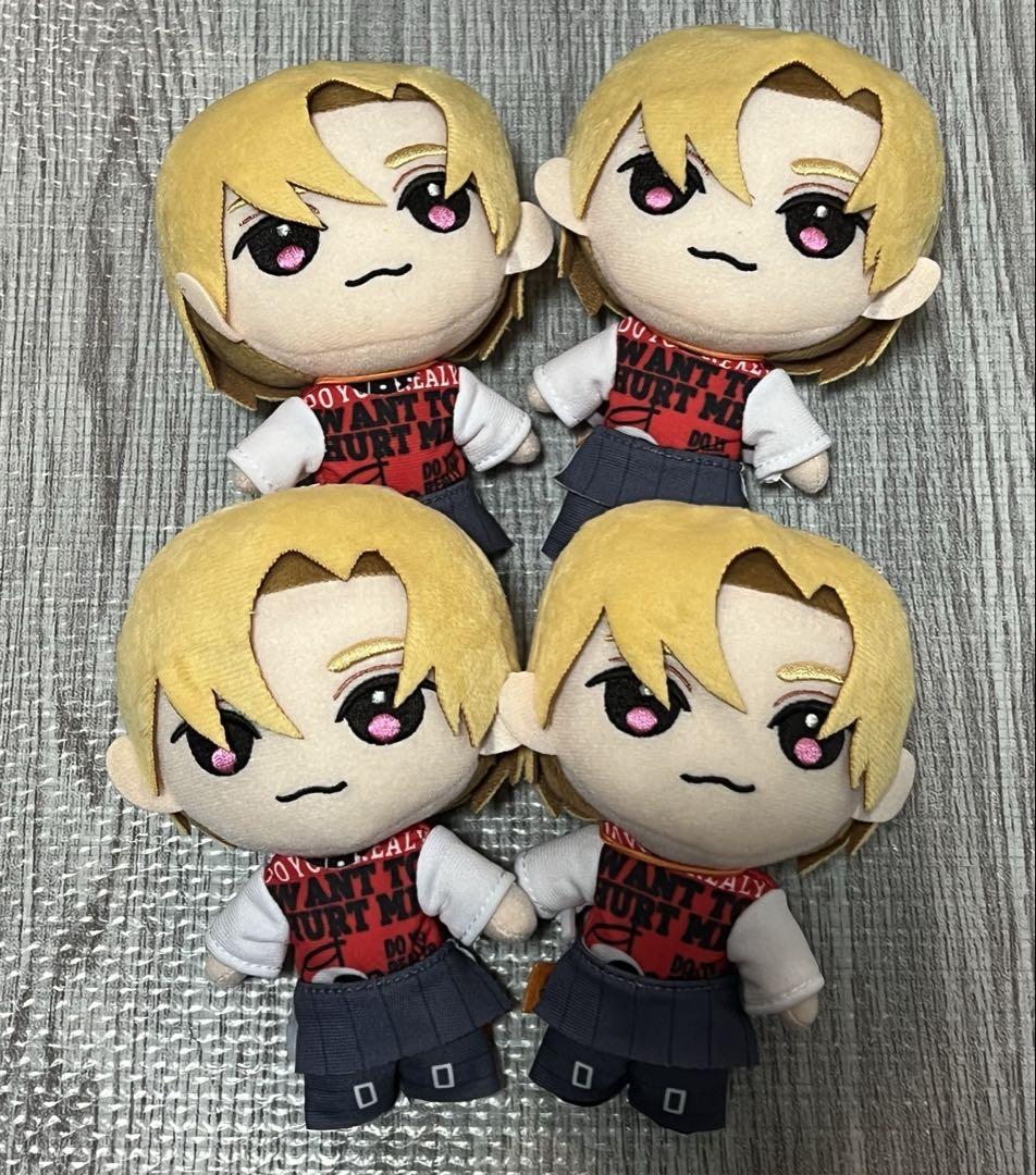 LIL LEAGUE リルリーグ 山田晃大 ぬいぐるみマスコット4個セット