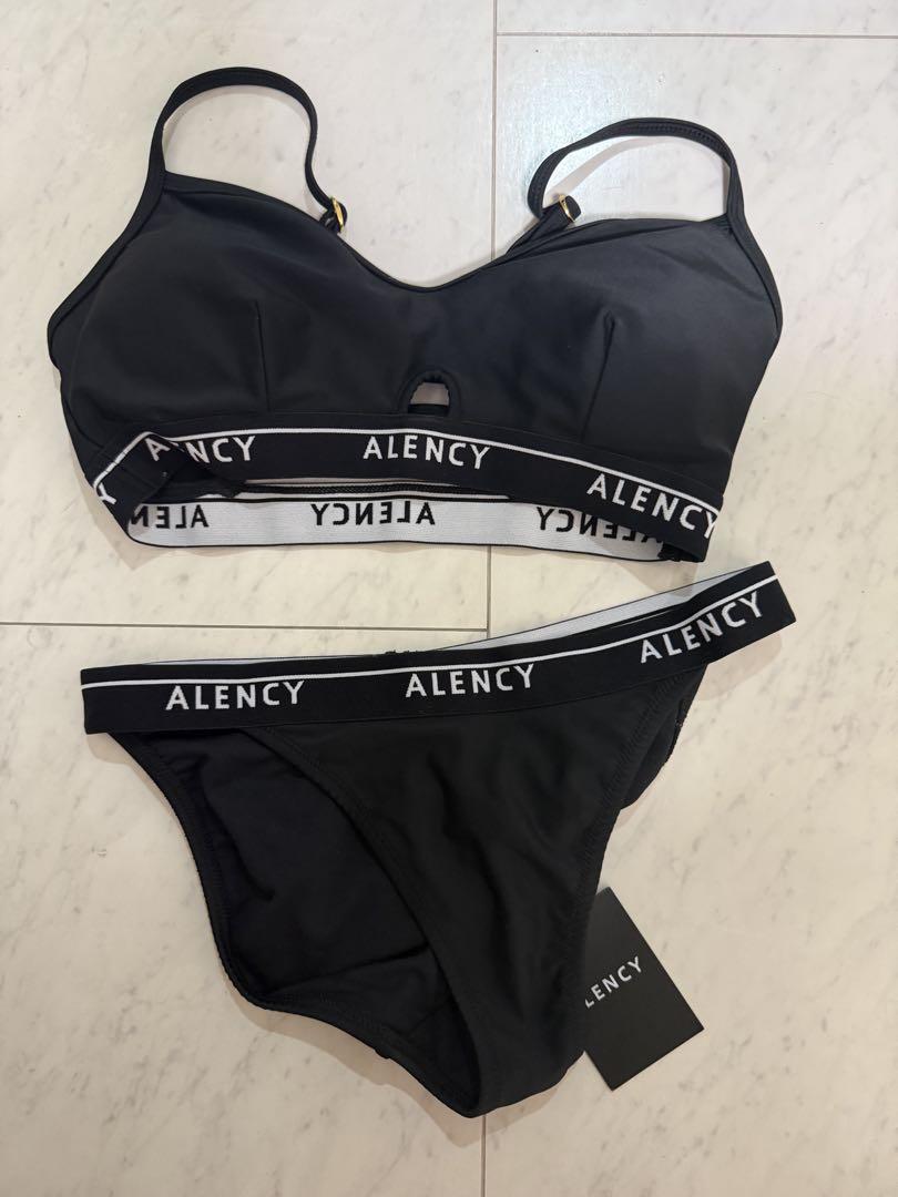 ALENCY アレンシー ブラックラメニット ビキニsnowpeak ランド